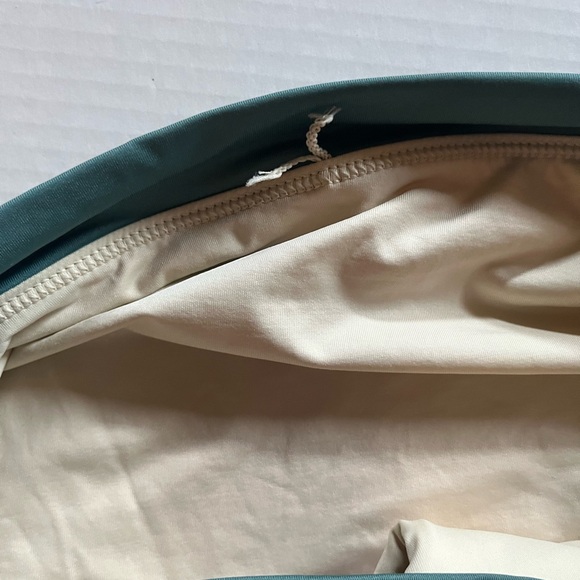 Patagonia bikini bottoms leaf print cream Shell Seeker Palms of my Heart - Picture 5 of 7